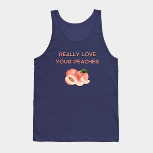Really Love Your Peaches Tank Top